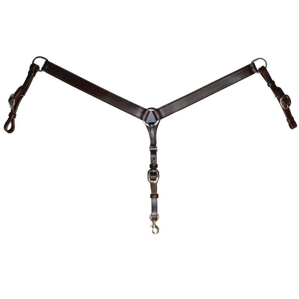 Circle Y Stitched Straight Breast Collar