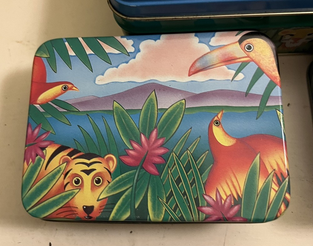 Jungle Themed Tins