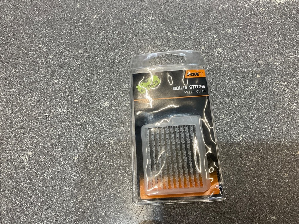 Fox Boilie Stops clear micro/standard