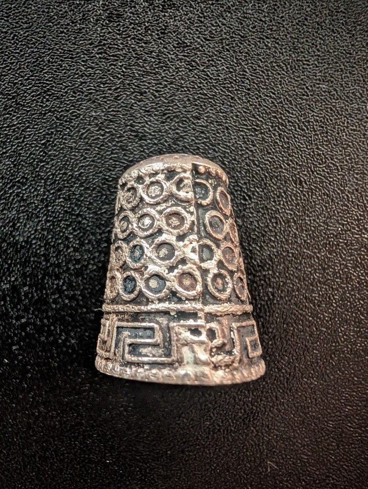 Sterling Silver (925) Decorative Thimble