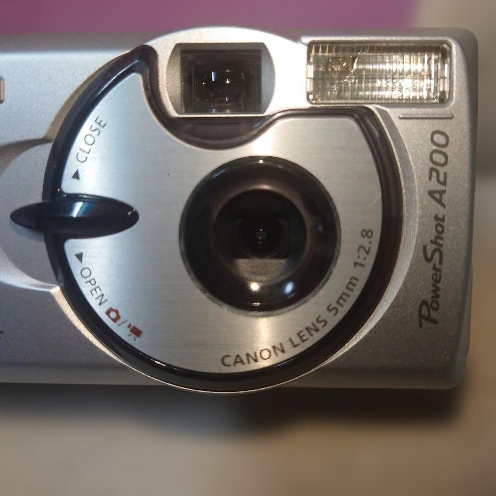Canon Camera Powershot A200 Digital Retro 1