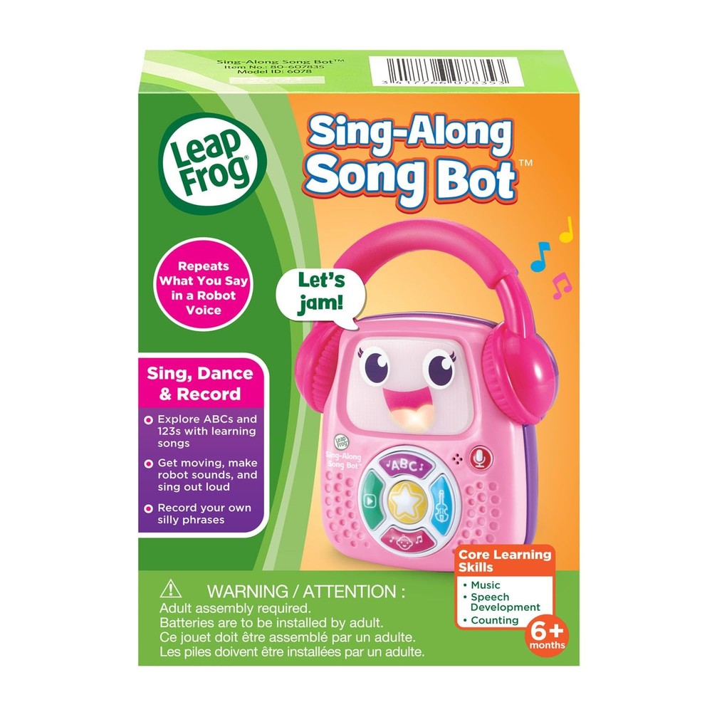 Sing-Along Song Bot, Pink