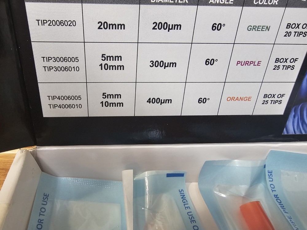 Picaso Bendable Disposable Tips. 7 Orange Tips