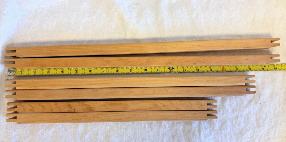 Wood needlework frames