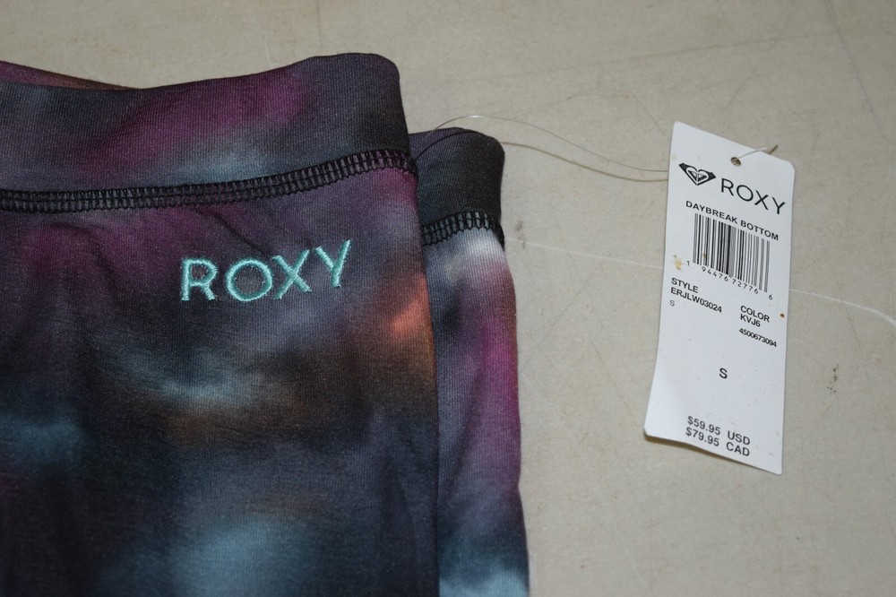 Roxy Daybreak Base Layer Bottoms True Black Pensine S