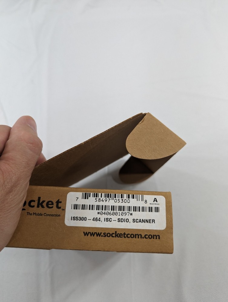 New Open Box With Install Disc Socket SDIO In Hand Scan Card 8510-00209