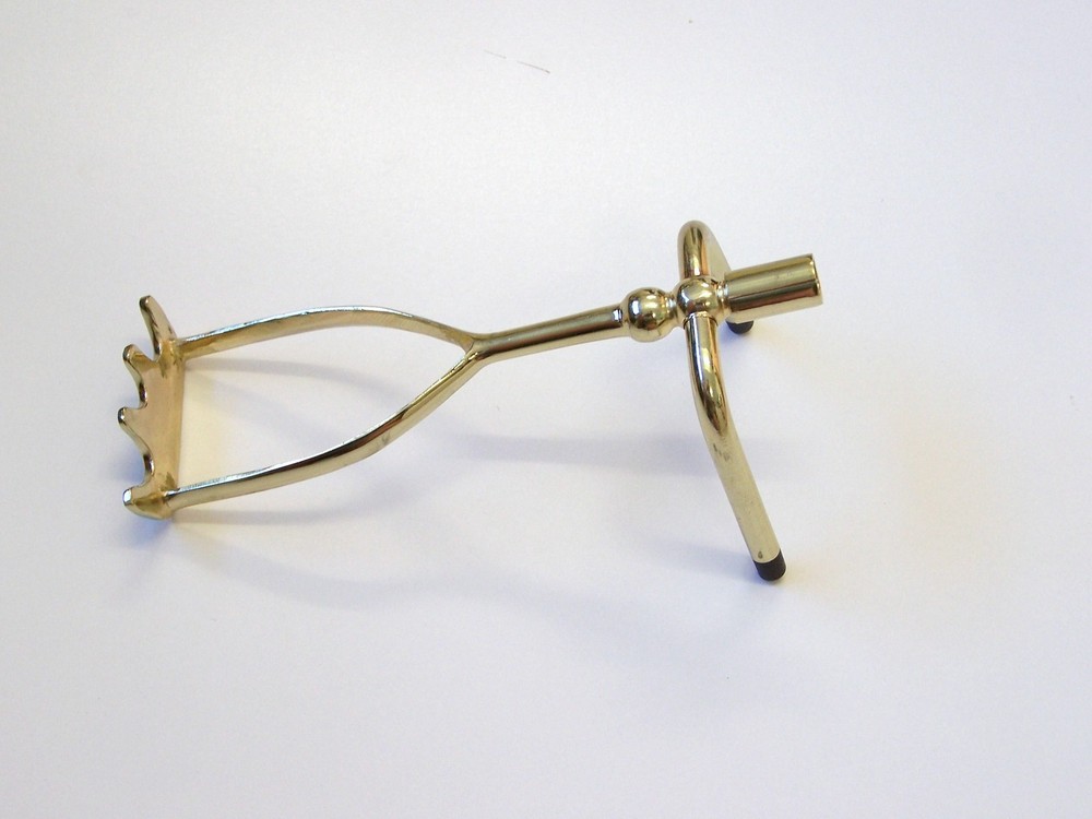 QUALITY Solid Brass Pool Snooker Billiard Cue EXTENDED Bridge SPIDER Jigger