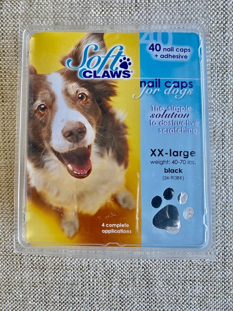 Soft Claws Nail Caps for Dog The simple solution for destructive scratching. XXL