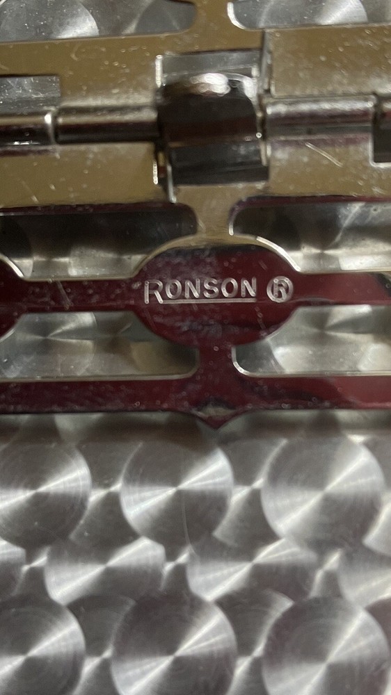 Vintage 1950’s Ronson Cigarette Lighter Cigarette Case Combo.