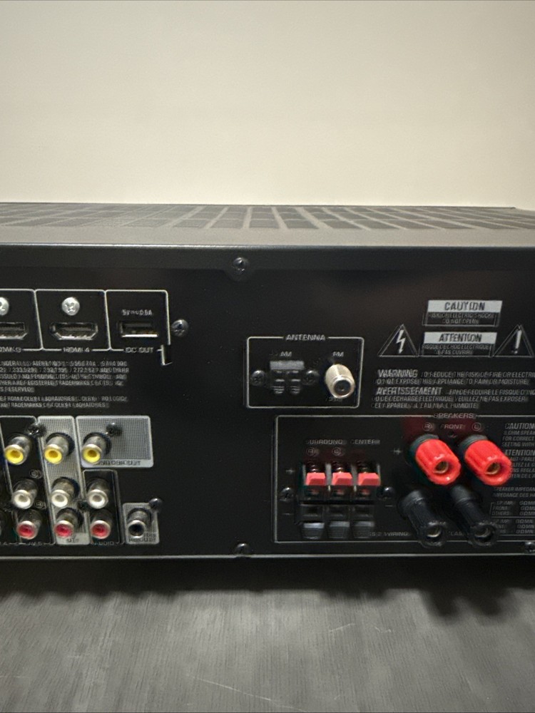 Yamaha RX-V377 AV Receiver + Remote Tested Bundle