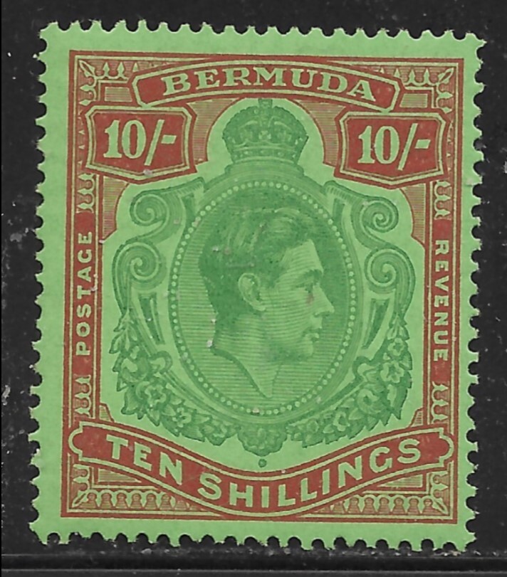 BERMUDA       SG 119D           PERF 14      MINT LIGHTLY HINGED