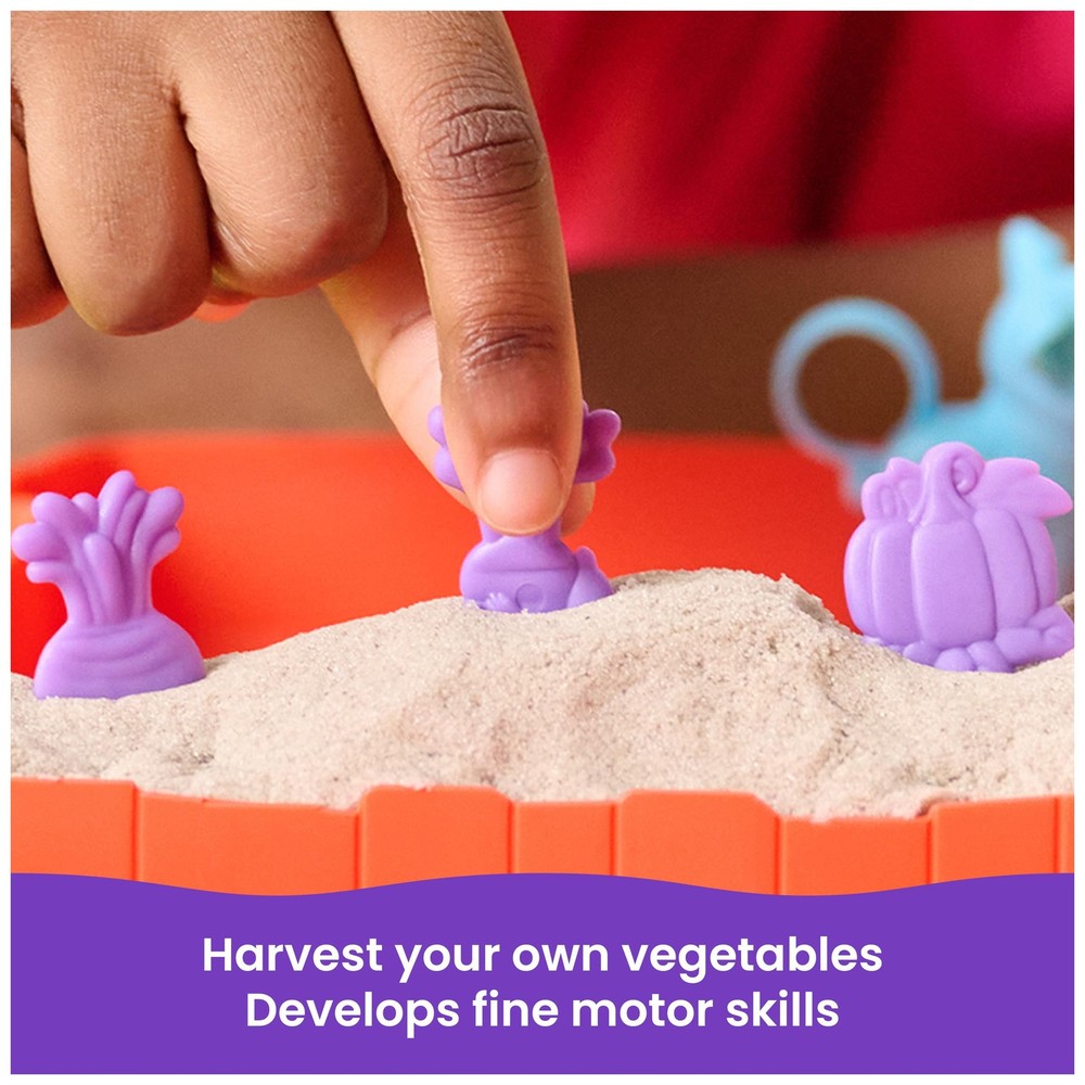 Kinetic Sand, Sandy Farm Set, Creative Easter Gifts, Includes 12oz Moldable P...