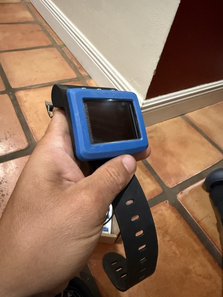 Scubapro G2 Tek Wrist Dive Computer, Blue/Black