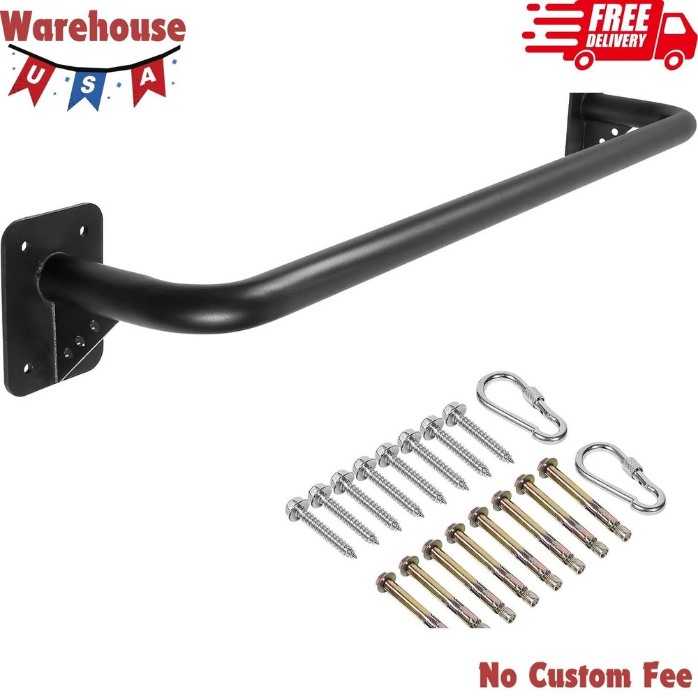 Wall Mounted Doorway Pull Up Bar, Heavy Duty Strength Training Pull-Up Bars