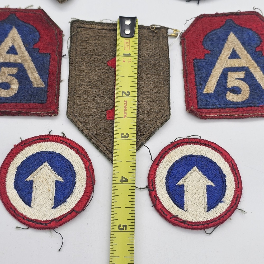 WW2 US Army Patch Lot
