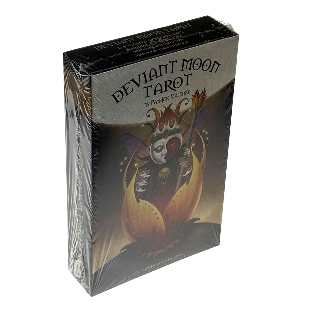 Deviant Moon Tarot 78 Card Deck US Games Book Gift Valenza Lunatic Insane Asylum