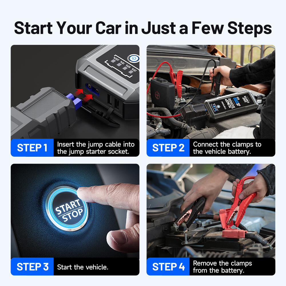 🔥TOPDON JS2000PRO New Generation TOPDON Multi-Functional Emergency Jump Starter