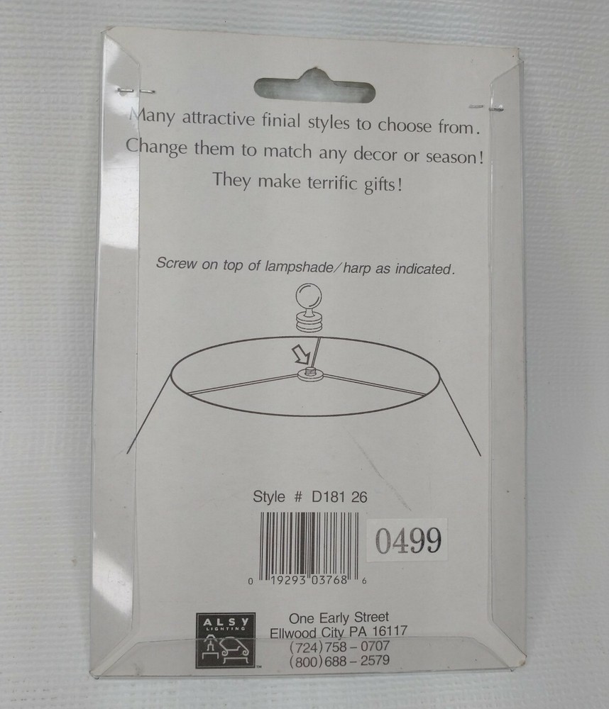 Alsy Lighting Lamp Finial Solid Brass Base Teddy Bear Santa