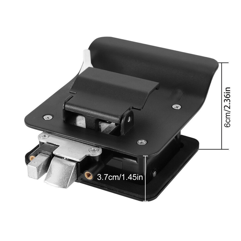 Black RV Paddle Entry Door Lock Latch Handle Deadbolt NEW Camper Cargo Trailer