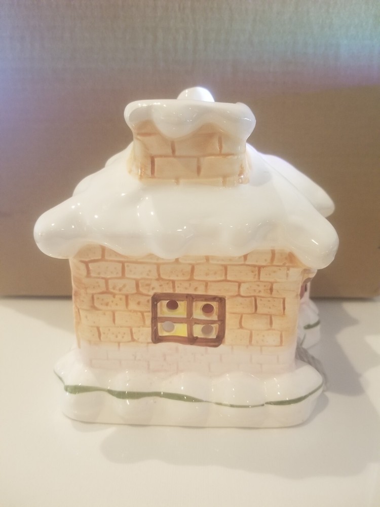 Boundary Waters Ceramic Snow Village