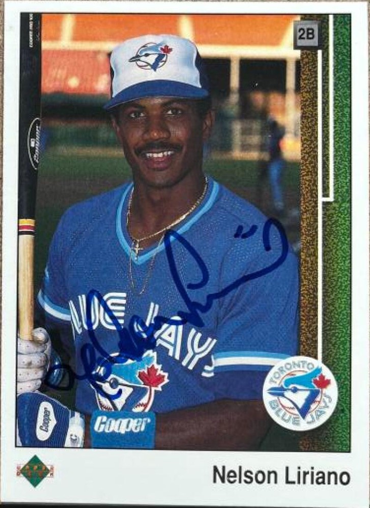Nelson Liriano Autographed 1989 Upper Deck #109