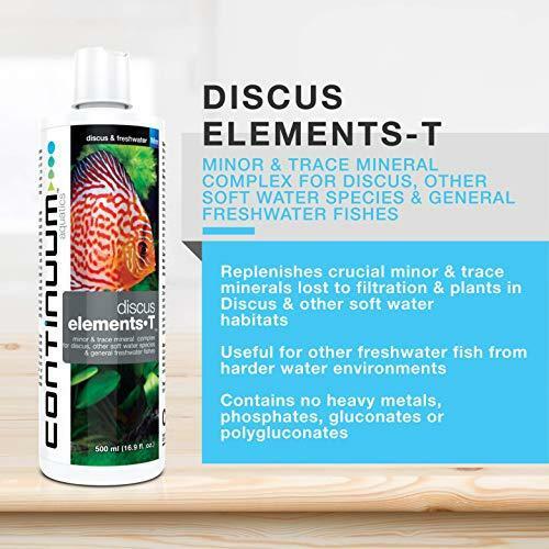 Continuum Aquatics Discus Elements-T - Minor & Trace Mineral Complex for Discus,
