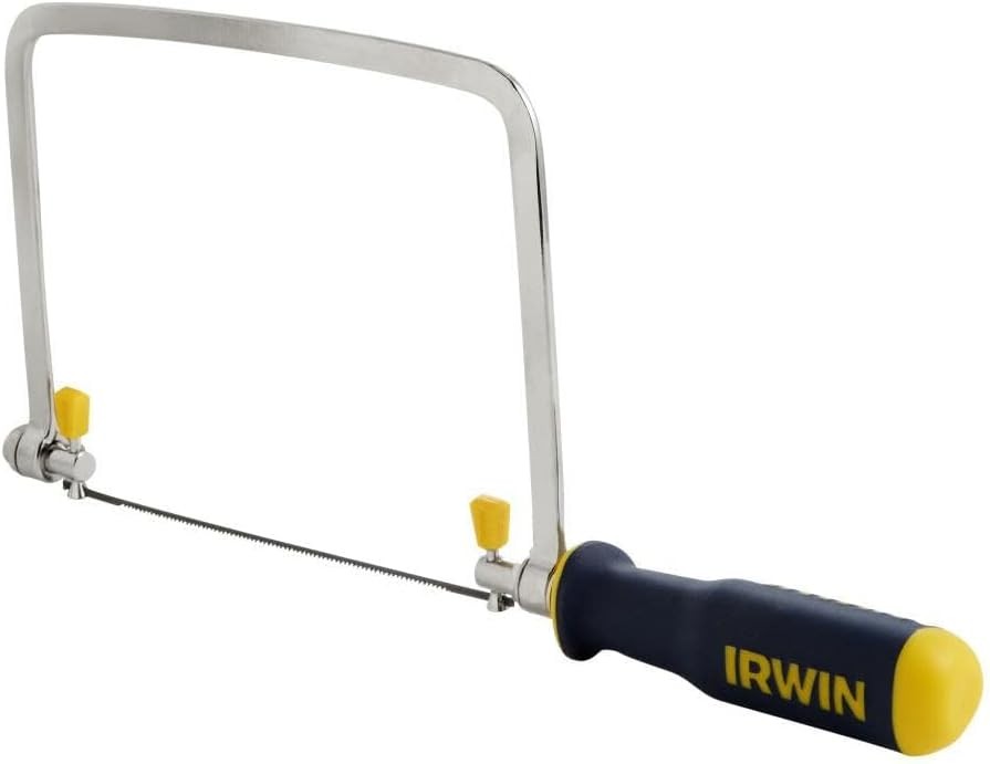 IRWIN Tools ProTouch Coping Saw (2014400), Blue & Yellow