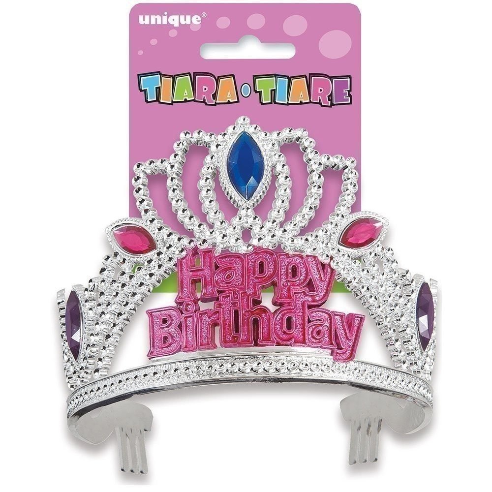 Unique Forum Novelties Gem Tiara, One-size, Multicolor