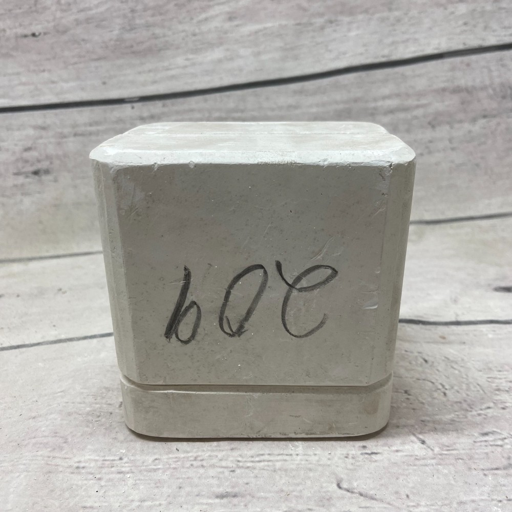 Unbranded Ceramic Casting Mold Tiny Urn Floral Design