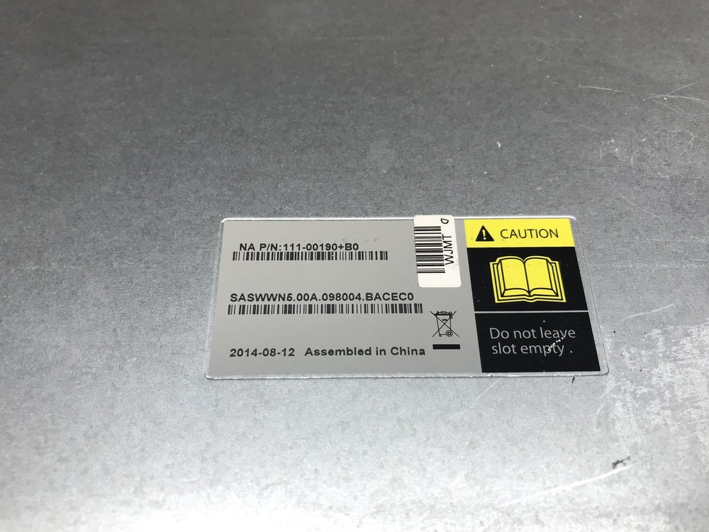 NetApp IOM6 111-00190+B0 SAS Storage Controller Ethernet Server Module