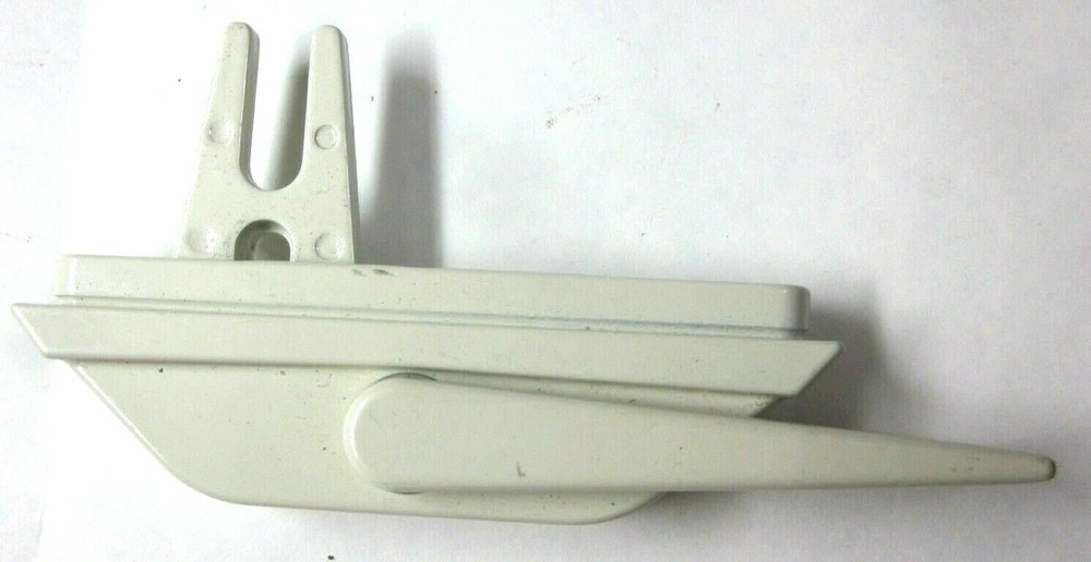 Roto F Long Fork Casement Window Lock Multi Point Off White Beige Locking Handle