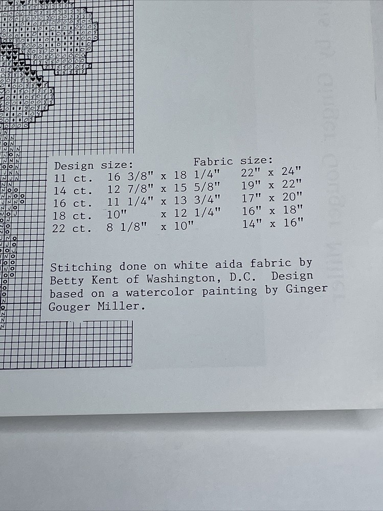 Ginger & Spice Rose Mallows 9602 Cross Stitch Pattern