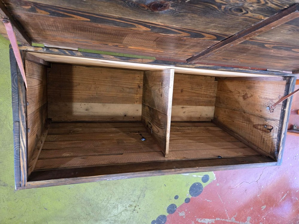 Handmade Wooden Blanket Chest