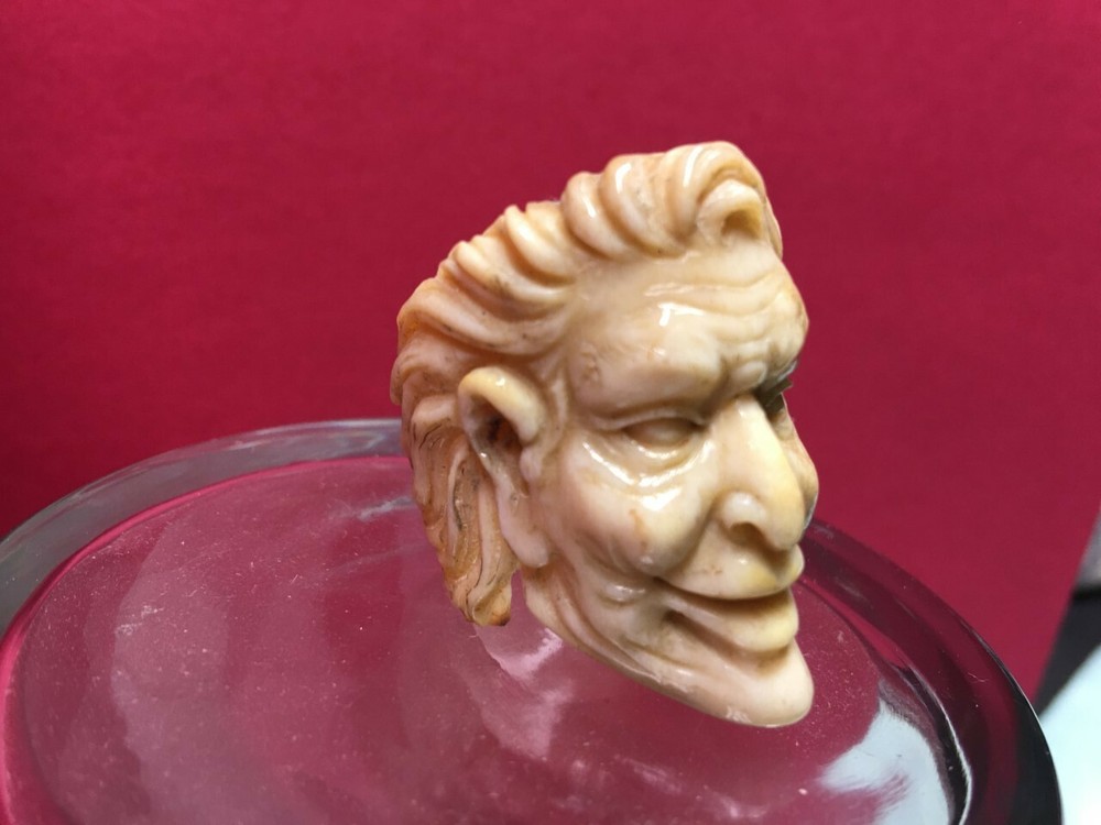 Handcrafted deer antler Jocker ring