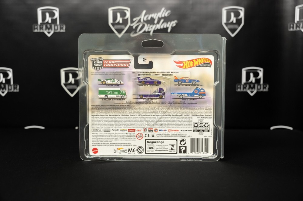 Diamond Protector 30 Pack Team Transport Diecast Case for Hot Wheels