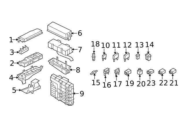 Genuine Ford Multi-Purpose Fuse 2S6Z-14526-FA