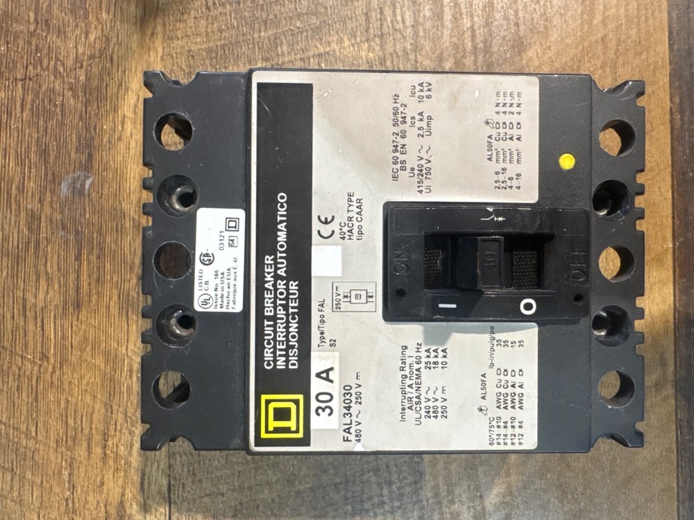 Circuit breaker square D FAL34030 30 amp