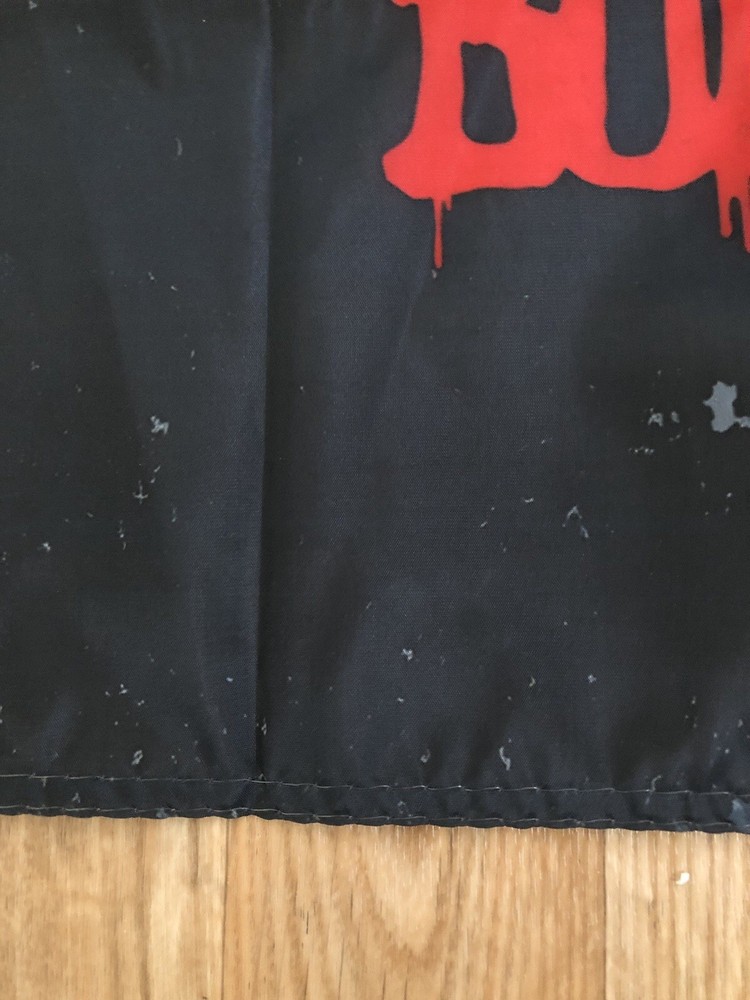 Bones Brigade Skateboard Flag Limited Signed Edition With Production Errors