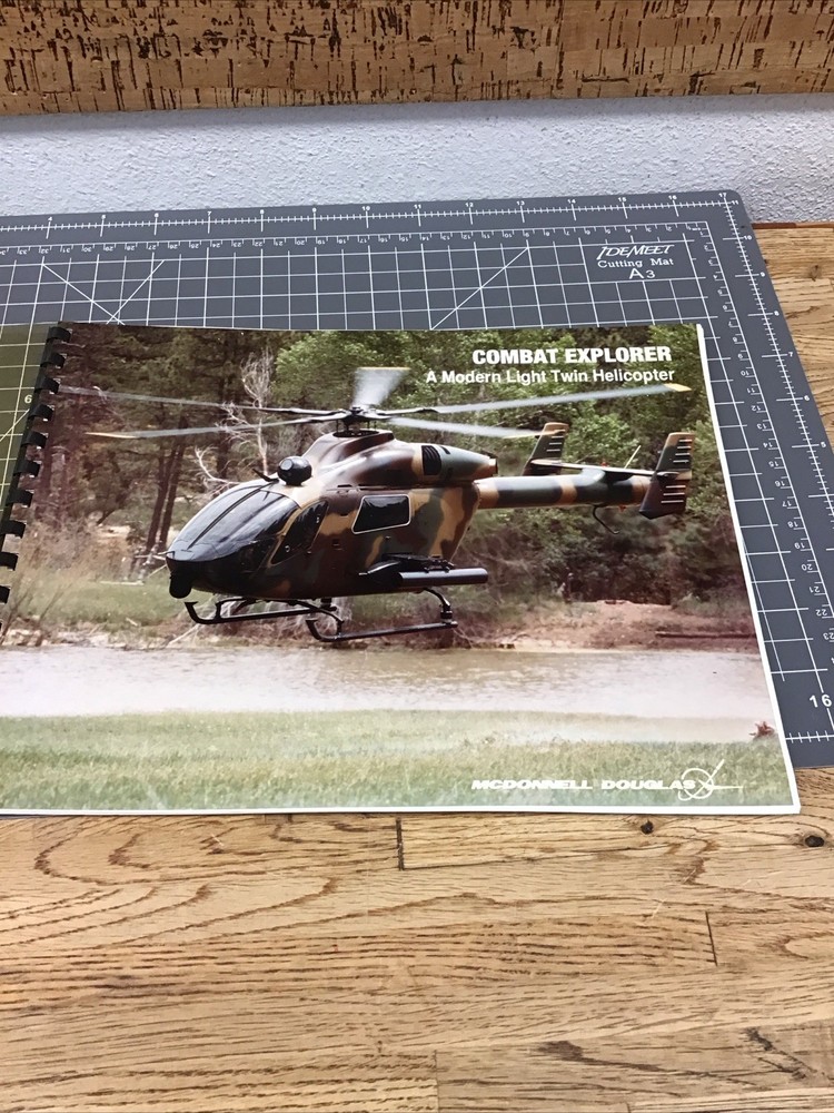 McDonnell Douglas Combat Explorer Helicopter Technical Description New QU-1