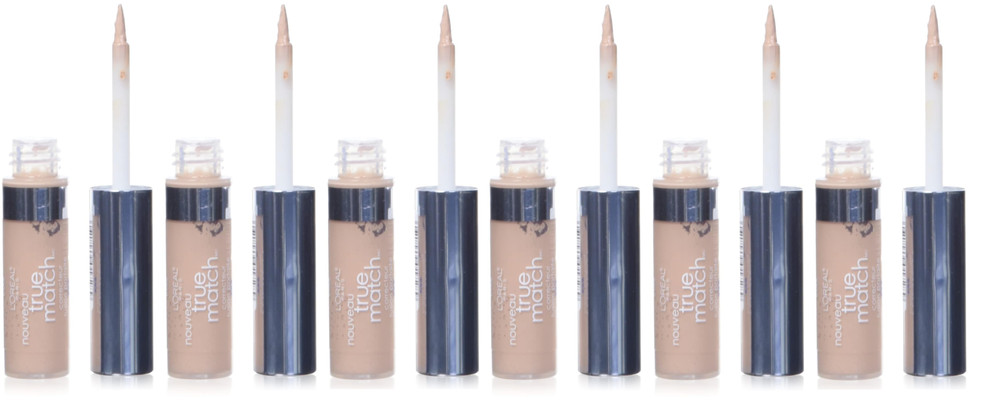L'Oreal True Match Super Blendable Concealer, C123 Cool Fair Light (6 Pack)