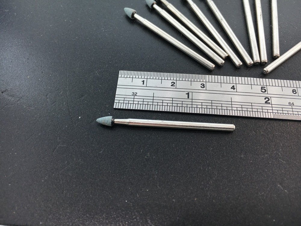 Stone Cone Bur Set  3/32” Shaft