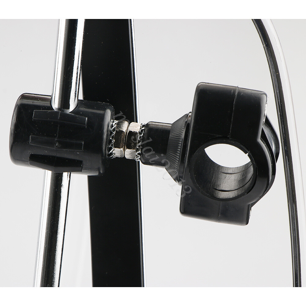 Motorcycle Windshield Wind Screen Hardware Universal 7/8''&1'' For Honda Yamaha