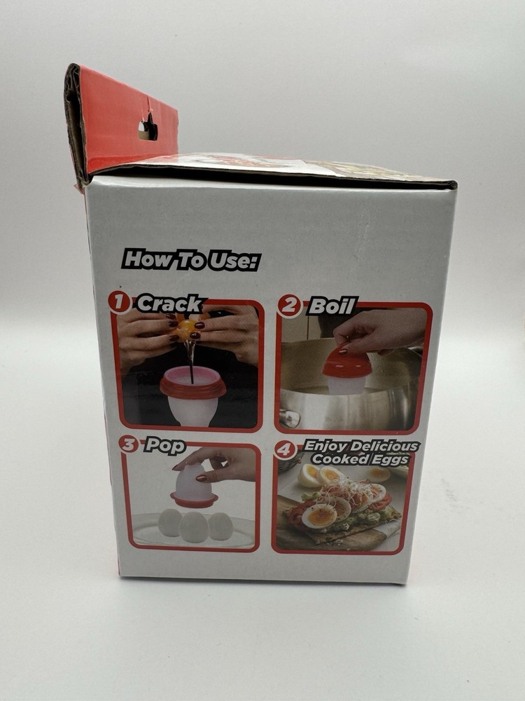 Eggs Fast hard boiled Egg Cookers EGGS FAST Makes Cooking Fun & Fast 4 Pack