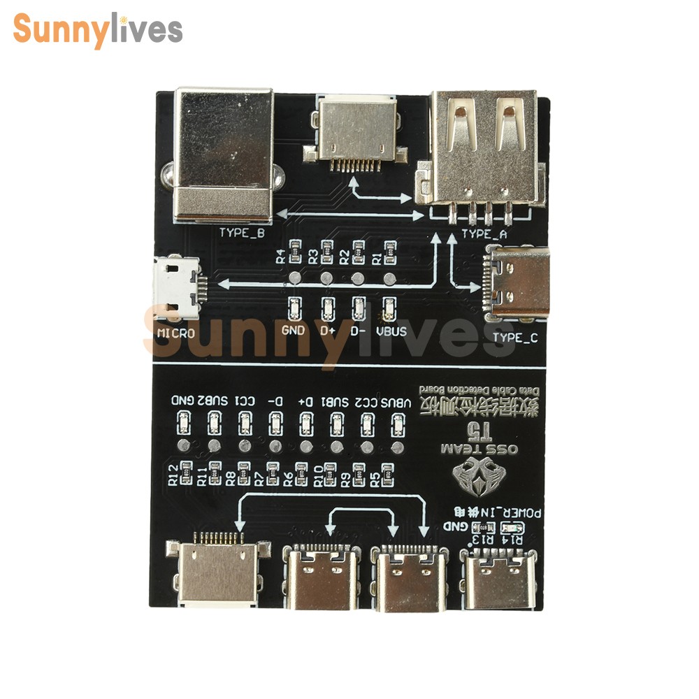 T5 Multifunctional Interface Cable Detection Module Data Cable abnormal testing