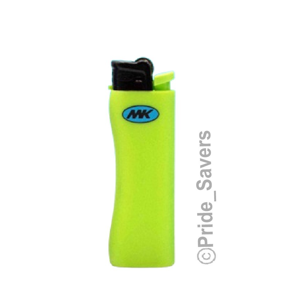 MK Lighter Replaceable 9G Flint Strike Refillable Cigarette Lighters (7 PK) -New