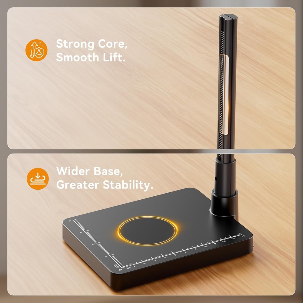 Coin Microscope with Scale：4.3" Digital Microscope, LED with Screen & Scale