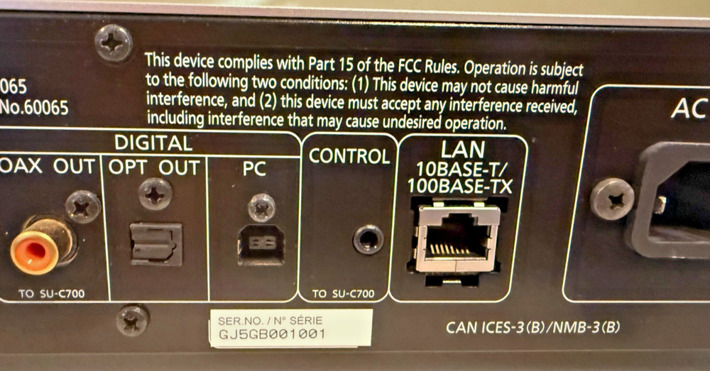 Technics Network Audio Player - ST-C700