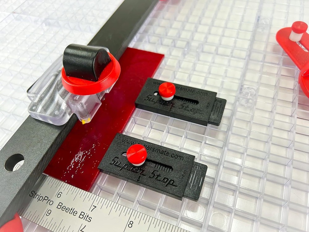 Everything Glass Cutting System Complete with 6-Pack Waffle Grids USA