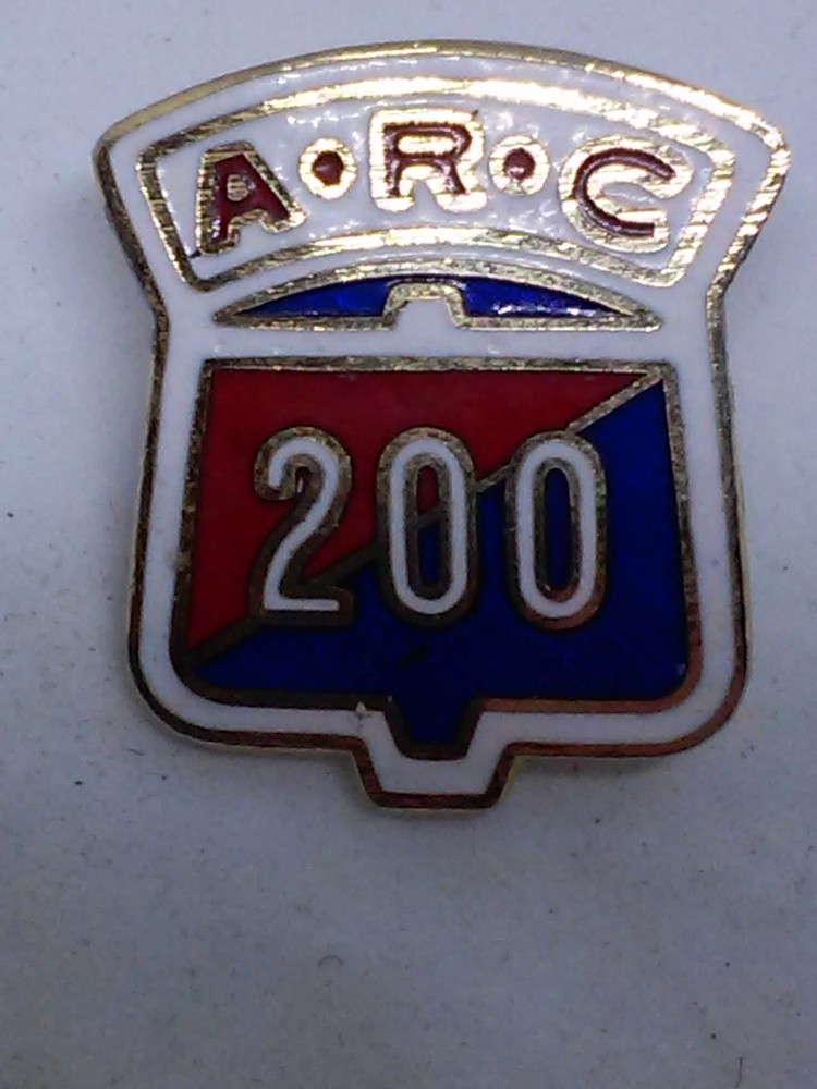ARC 200 Lapel Pinback