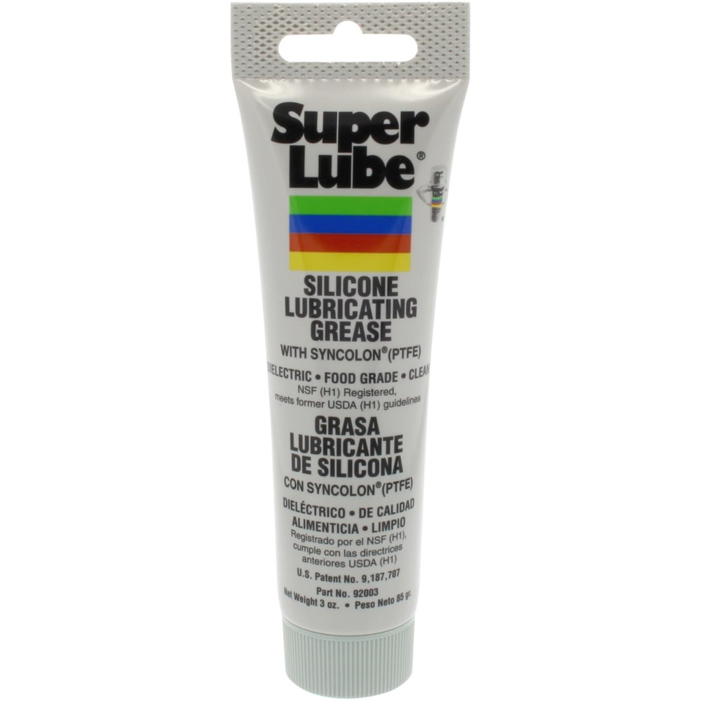 3 oz Silicone Lubricating Grease with PTFE - Rust Proof & Moisture Protection